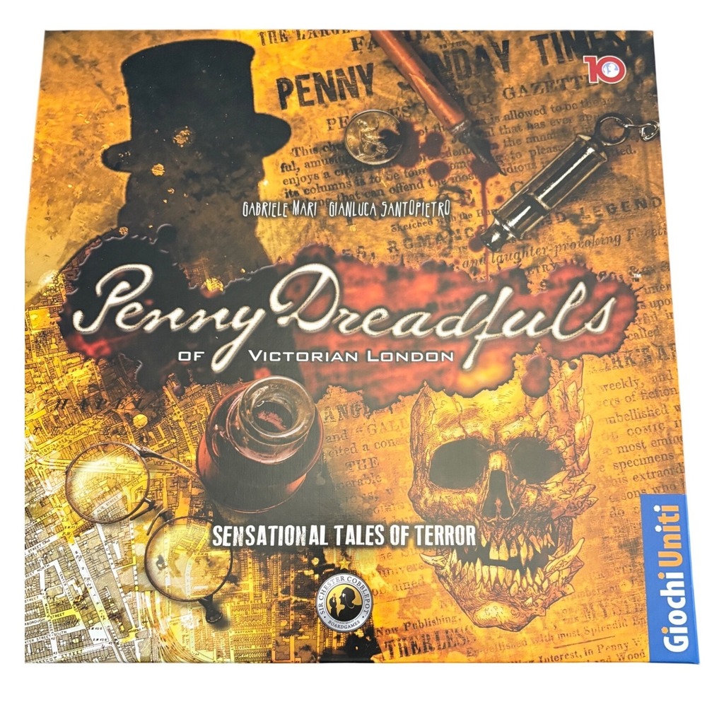 Penny Dreadfuls of Victorian London Board Game Giochi Uniti Mystery Horror 1-5 P